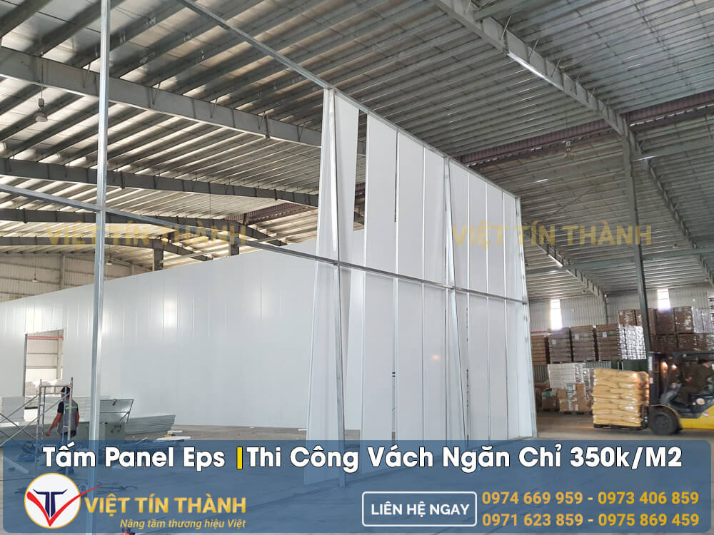 vách ngăn tấm panel eps